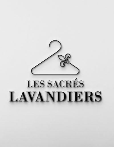 logo les sacrés lavandiers